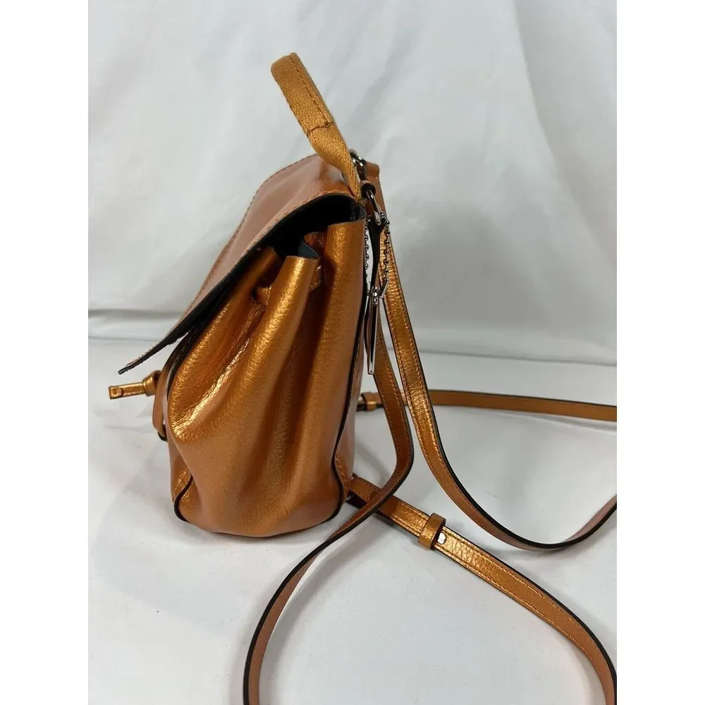 COACH‎ MTLC DRBY BKPK TANGERINE